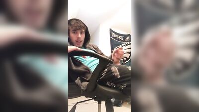 He's a Eagle's fan boys porn