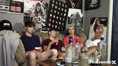 Gangbang Fraternity Brothers - Funny Orgy