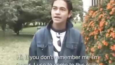 Latino Homeless Boy Get Fucked: Uncut Bareback Cum Shots