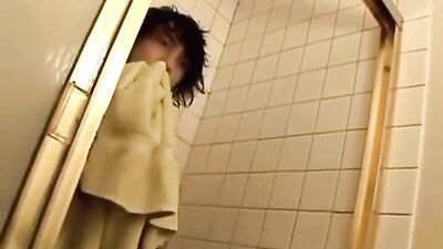 Horny Twinks Pissing in Shower - Cum Shots Fetish Oral