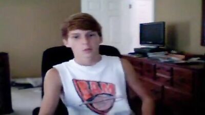 Ginger Teenager Cum Shots Handjob Gay Porn: Amateur Delights!