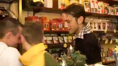 Sex Shop Fuck Fest - Action Ass Play Bareback!