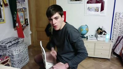 Gay Porn: Fucking the Chair Cam Boys - Amateur Solo Voyeur Web-Cam