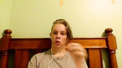 Big Cock Teen Wanker: Blond Boys Gay Porn Adventure!