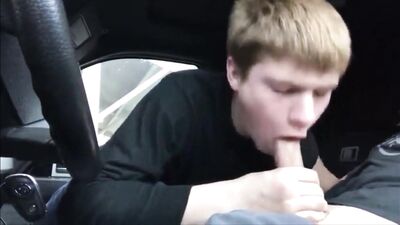 Car Ride Passion: Amateur Gay Porn Tube Action!