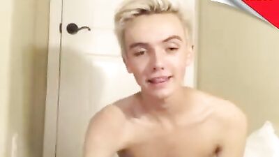 Gay Porn: Lovely Blond Boy Cumshot! Experience the sexiest blonde boy in action-packed solo scenes that will leave you breathless!