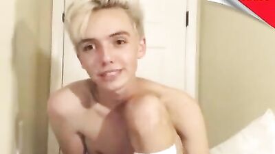 Gay Porn: Lovely Blond Boy Cumshot! Experience the sexiest blonde boy in action-packed solo scenes that will leave you breathless!