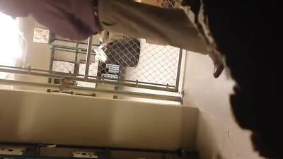 Straight Guys Secret Desire - Cum Eating in the Stock Room!