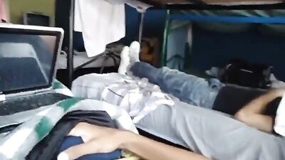 Young, Muscular Straight Boys Cum Shot in the Hostel! Frat Guys Jerk Off and Swap Cum on Webcam!