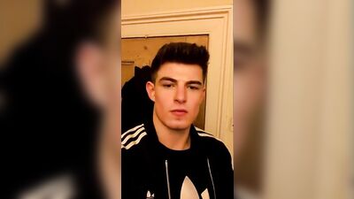 Adidas Fetish Boys Phone Wanking Revisited - Hardcore Amateur Gay Porn