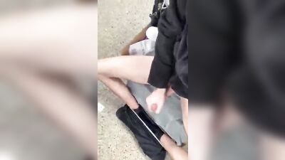 Shop Boy Jerking: Cum Shots Fun Handjob!