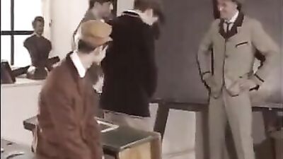Young Studs Teach Their Teacher a Lesson in Gay Porn Classic!