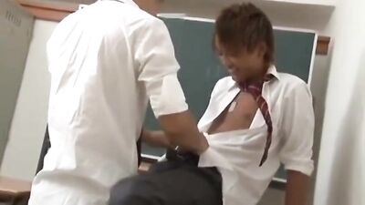 Asian Ass Play in Teachers Classroom: Secret Sex