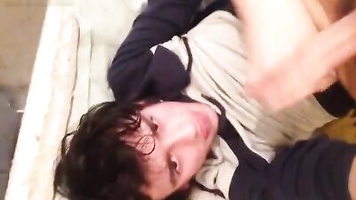 Gorgeous Twink Cumming in Mouth! Hot Sexy Solo Handjob Oral Cum Shot!