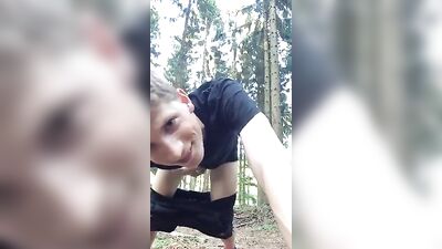 Forest Fiasco - Cumshots with Blond Teen Twink!