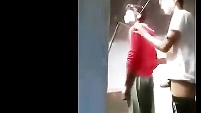 Bareback Amateur Twink Roommates: The After-Class Passion