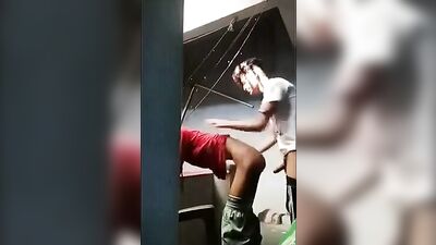 Bareback Amateur Twink Roommates: The After-Class Passion