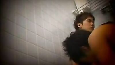 GayTube Naughty Boys Bathroom Spycam Porn