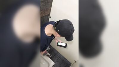 Asian Spy Gay Tube Bathroom Piss Cam - Exposed!