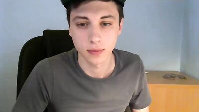 Young Slovenian Web-Cam Stripper Cums in Public