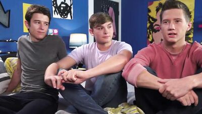 Gay Porn Stars: Tyler Hill, Evan Parker and FIRST timer Finn Carsons Music, Fitness, Butts and More!