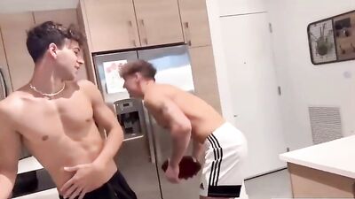 Muscle Boys Dildo Play & Oral Delights: The Ultimate Football Fetish Gay Porn Video