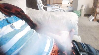 Gay Teen Wanks on Couch with Fresh Meat Pornstars!