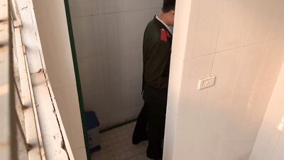 Asian Jock Fucks Friend in Public Bathroom - The Ultimate Gay Porn Experience!