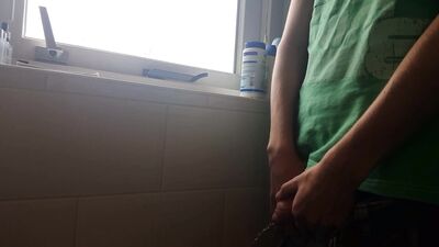 Gay Pissing Teen in School Toilets: The Ultimate Urination Experience!
