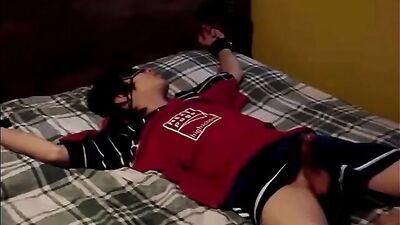 Soccer Twink gets Tickled and Edged a little bit of everything