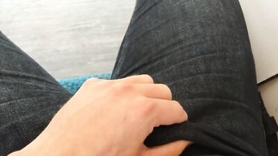 Train Wank: Wild Gay Teen Public Porn!