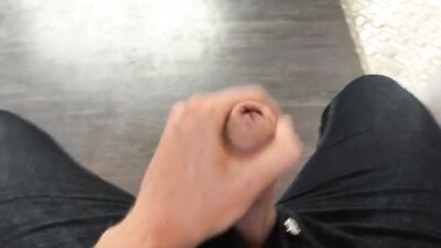 Train Wank: Wild Gay Teen Public Porn!