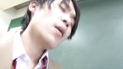 Asian Ass Playground - Big Cocks in the Classroom with DK!