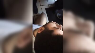 Gangbang Facials with Frat Boys and Muscle Men!