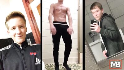 Young Muscle God (19yo): Raw Webcam Show