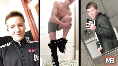 Young Muscle God (19yo): Raw Webcam Show