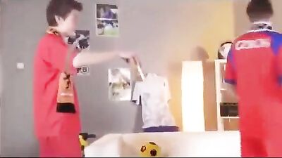 Gay Porn Ballers: Full Thrust Action With Muscular Boys!