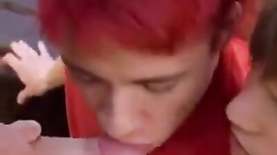 Two Twinks Share A Dick To Suck And Cum!