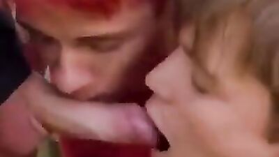 Two Twinks Share A Dick To Suck And Cum!