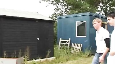 Farm Boys Porn Group Sex Twinks: Gay BBQ Action-Packed Bareback Delight