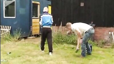 Farm Boys Porn Group Sex Twinks: Gay BBQ Action-Packed Bareback Delight