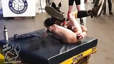 BIG DILDO DEMONSTRATIONS: GAY PORN GOES PUBLIC!