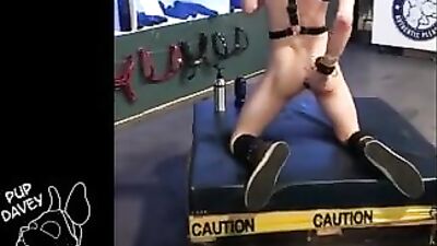 BIG DILDO DEMONSTRATIONS: GAY PORN GOES PUBLIC!