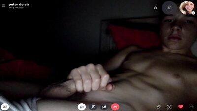 Peters First Time Gay Cam Spurt Porn - Amateur Solo Debut