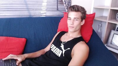 Jerking It Twink: Hot Gay Boys Porn Tube - Amature Handjob Solo!