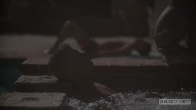 Hot Sex Pool Cam: Action-Packed Couples Oral Bareback Adventure!