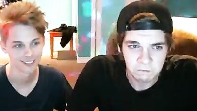 Gay teens play wild web-cam show with straight friends