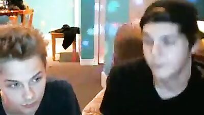 Gay teens play wild web-cam show with straight friends