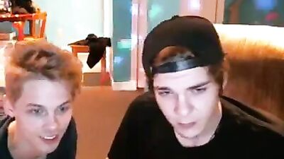 Gay teens play wild web-cam show with straight friends