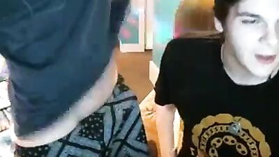 Gay teens play wild web-cam show with straight friends